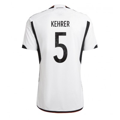 Deutschland Thilo Kehrer #5 Heimtrikot WM 2022 Kurzarm
